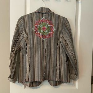 1 of a kind sassy ladies large jacket/blazer- from a boutique in Atlanta